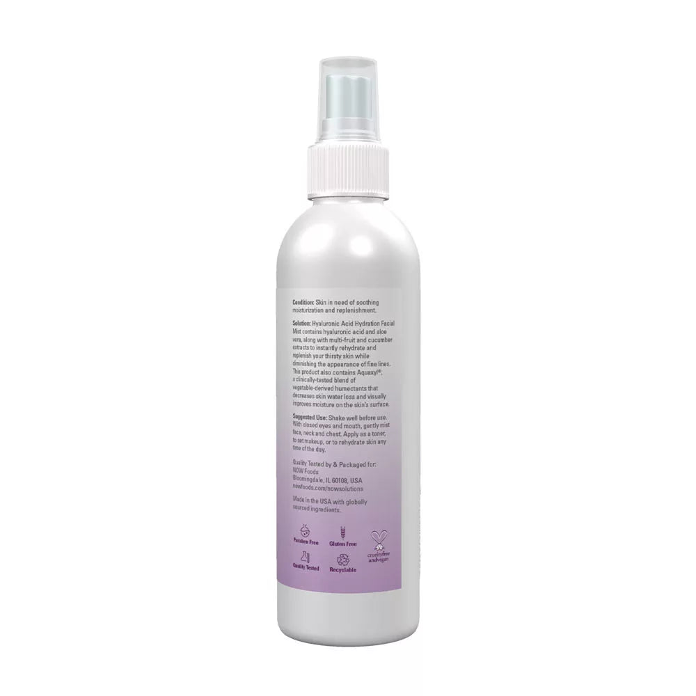 Now Foods Hyaluronic Acid Hydration Facial Mist (118 ml)