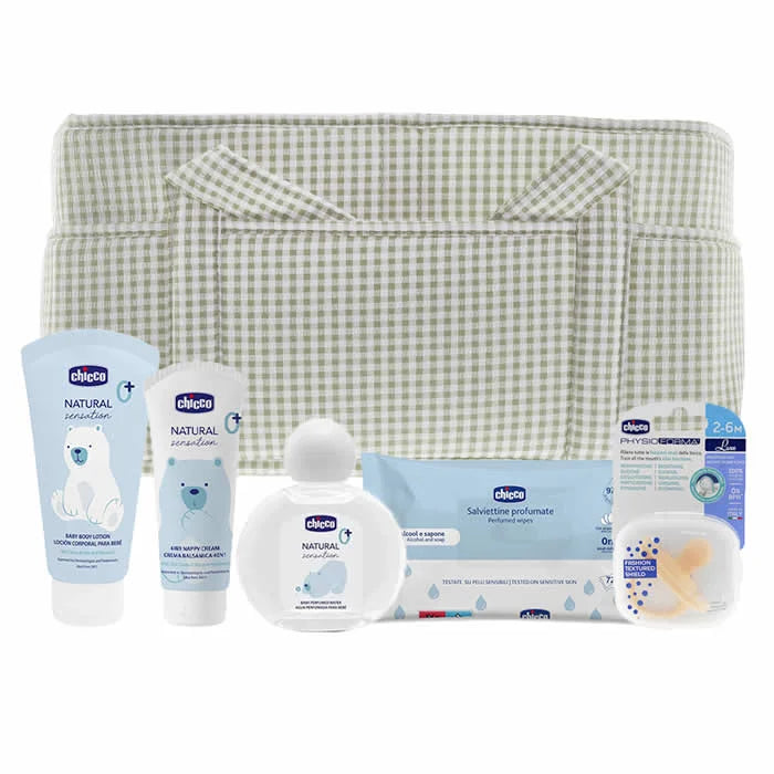 Chicco Green MimosBox Organizer Basket Set 6 Pieces