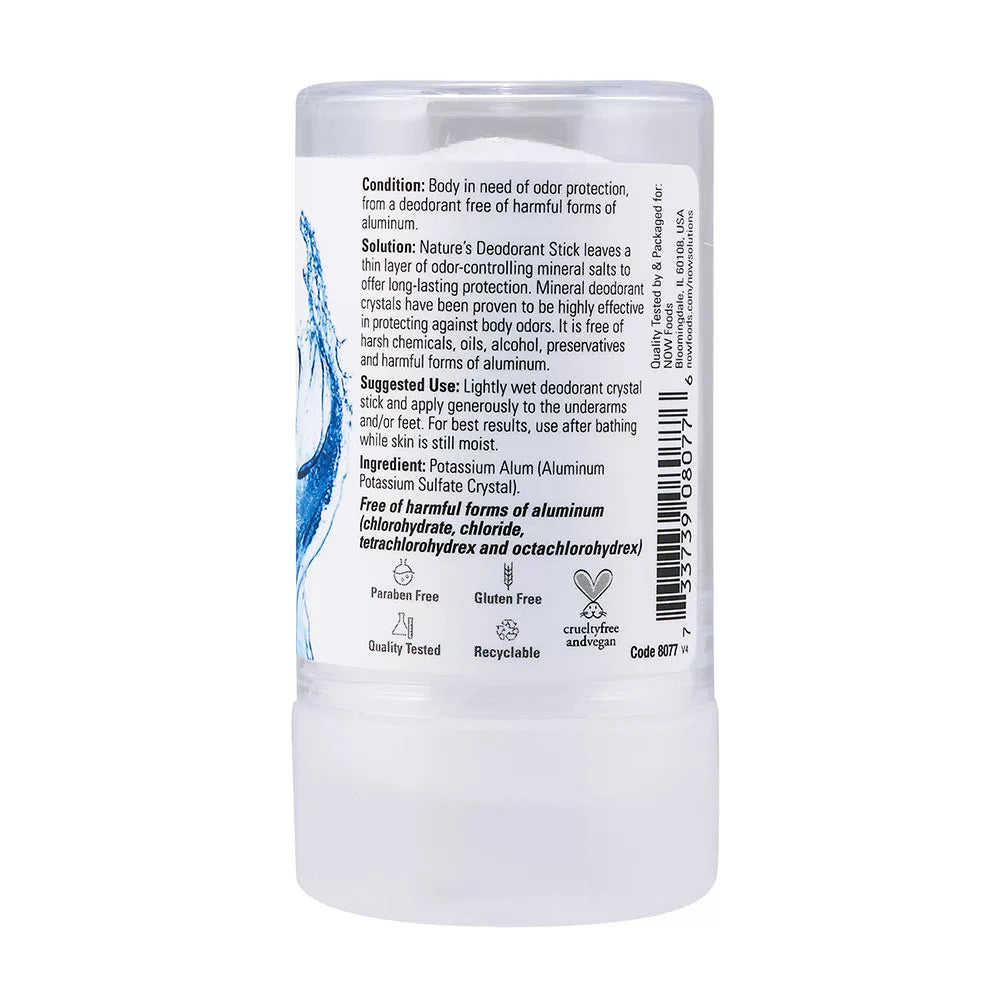 Now Foods Nature's Deodorant Stick (Stone) (99 g)