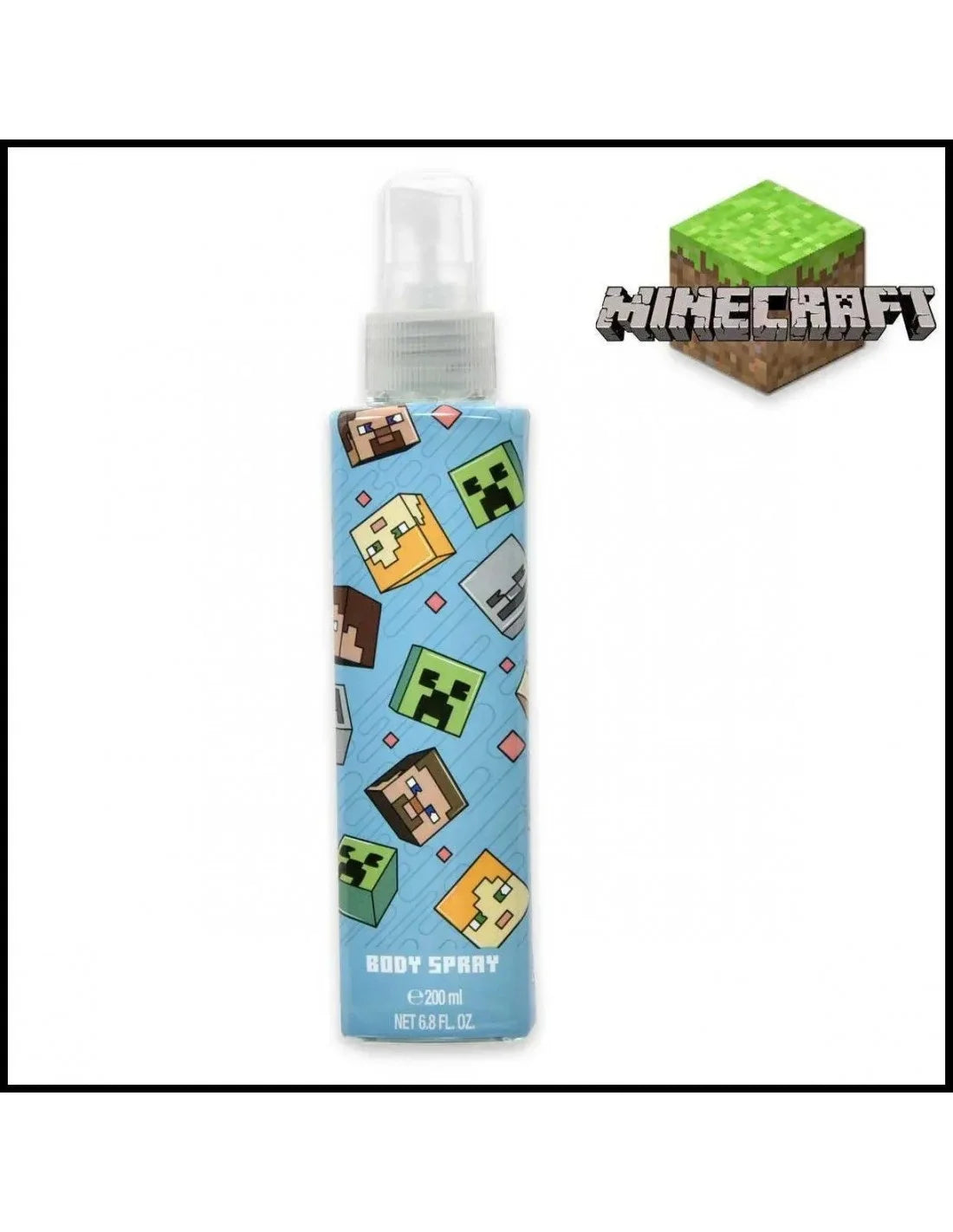 Cartoon Minecraft Col Corporal 200ml Azul 9555