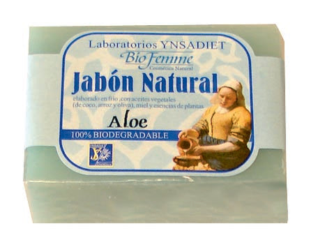 Ynsadiet Jabon Natural Aloe Vera 100g