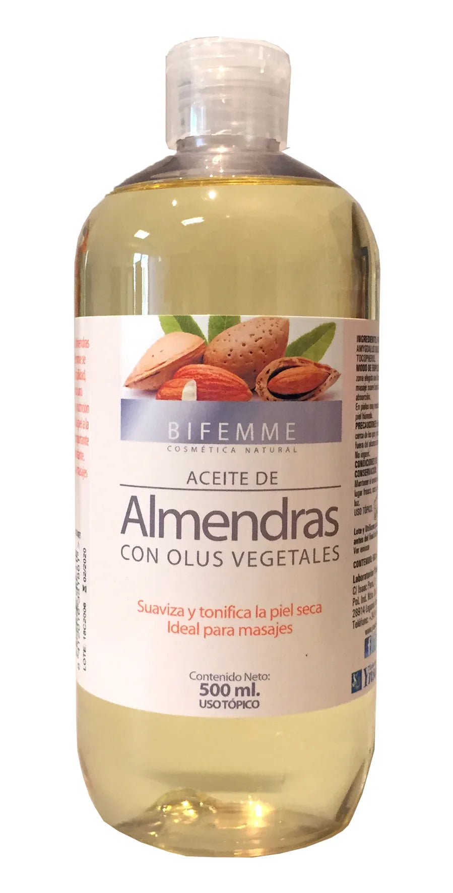 Ynsadiet Aceite Almendras 500ml