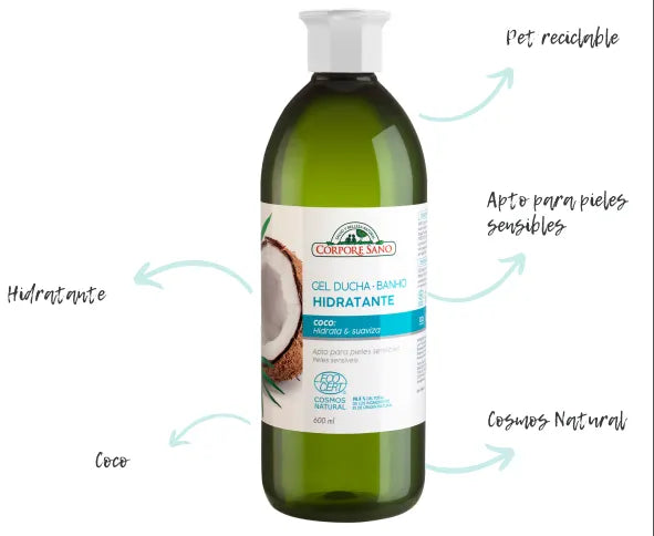 Corpore Gel De Baño Hidratante 600ml
