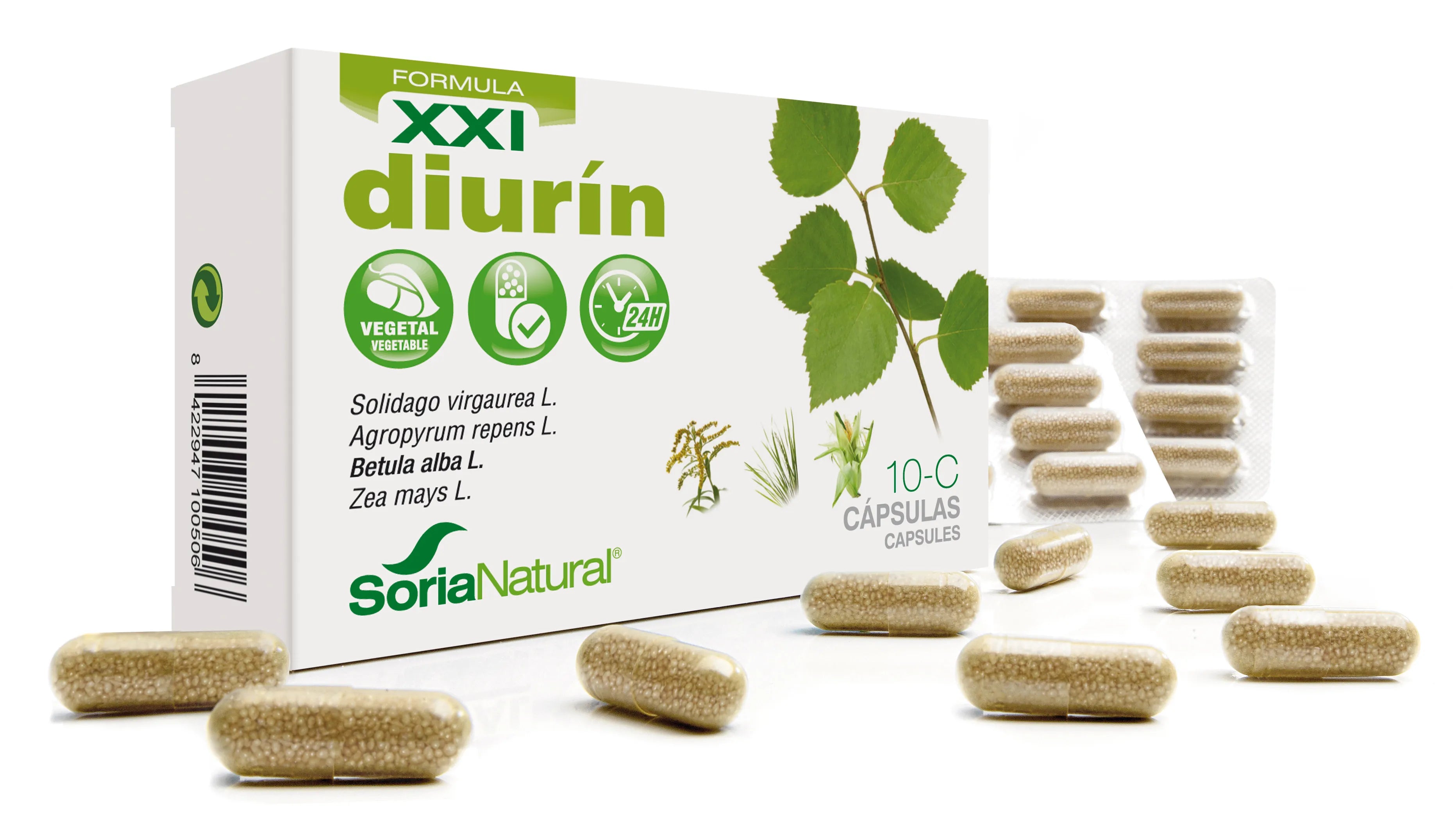 Soria 10-C Diurin 30 Caps Liberacion Prolongada
