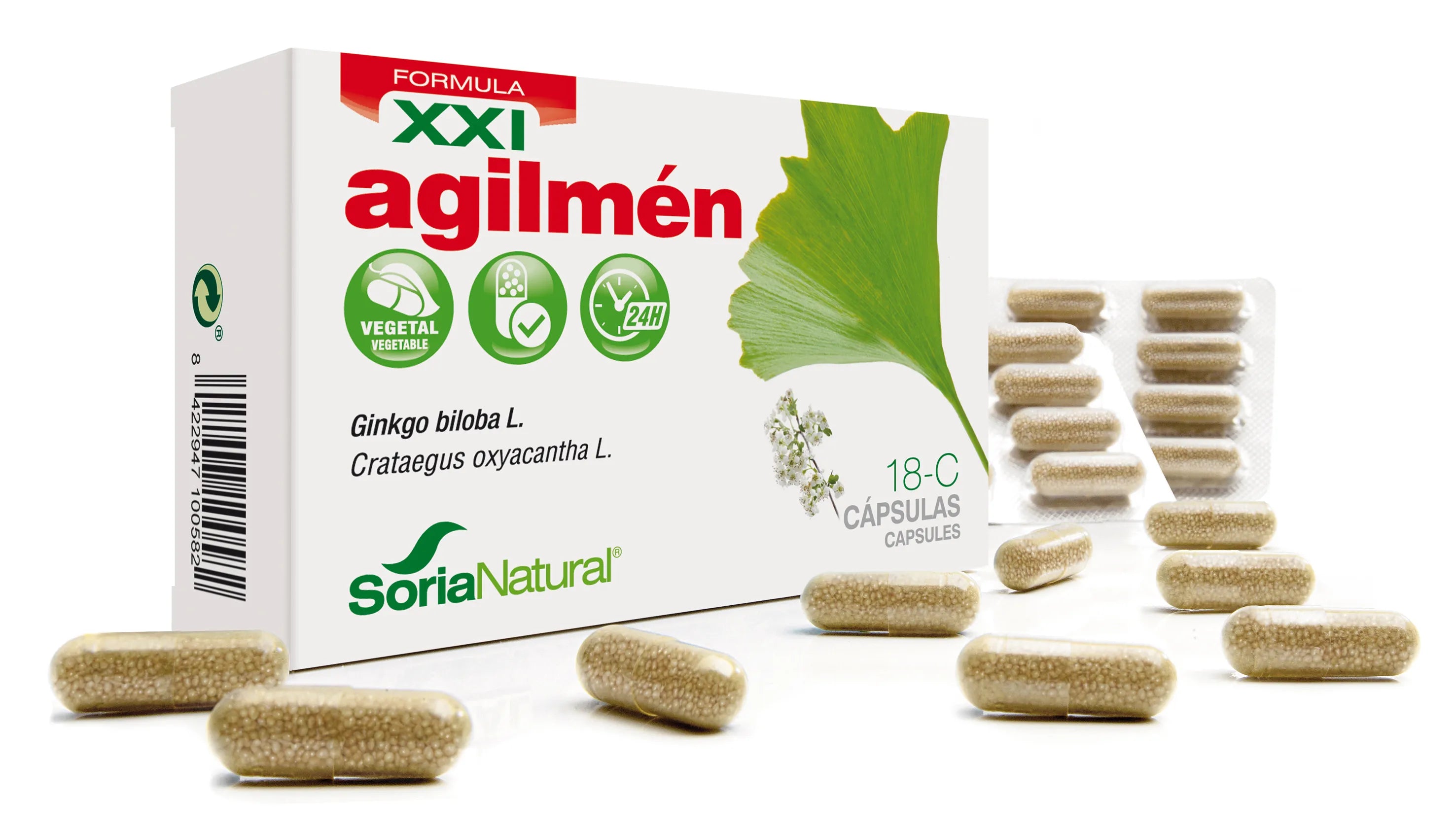Soria 18-C Agilmen 30 Caps Liberacion Prolongada