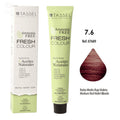 Eurostil Fresh Colour Crema Decolorante 7,6 Rubio Medio Rojo Violeta Sin Amoniaco 1un