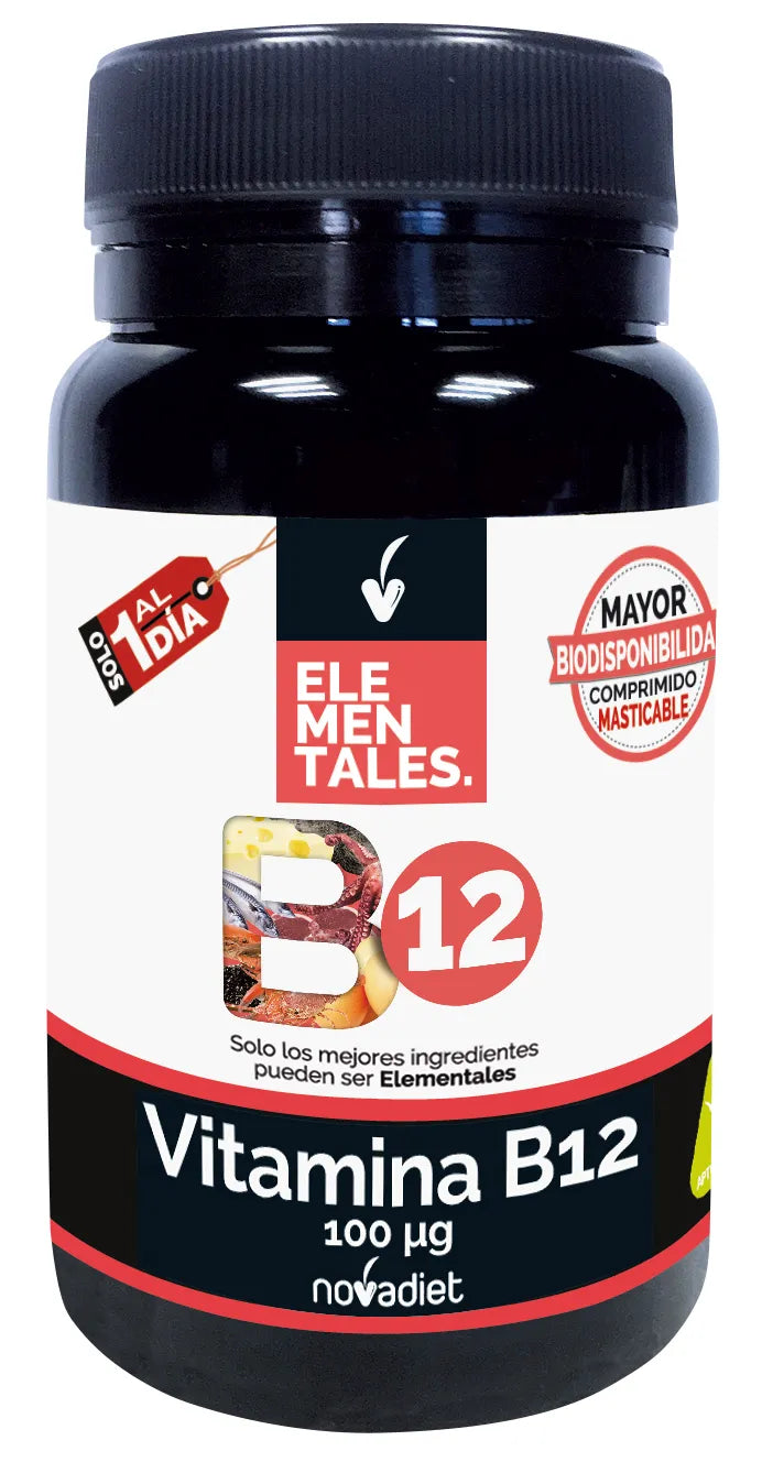Novadiet Vitamina B12 100 Mcg 120 Comp