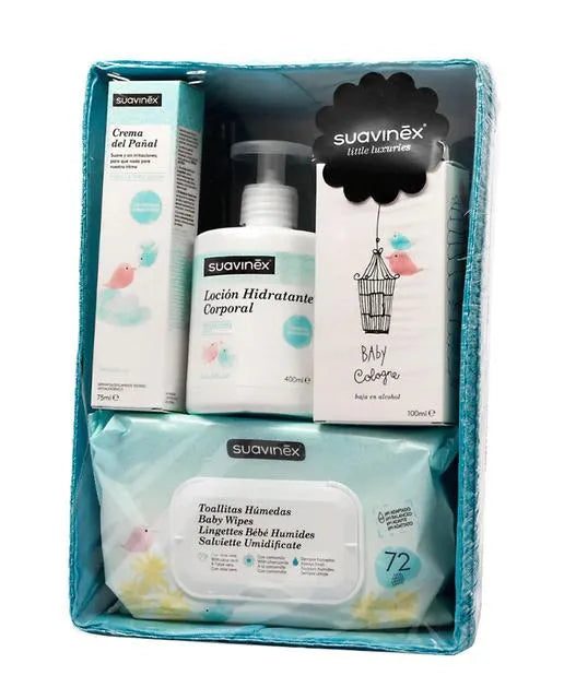 Blue Suavinex Newborn Basket