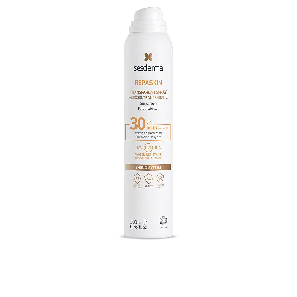 Sesderma Repaskin Body-Sunscreen Spf 30 Body Spray Transparent