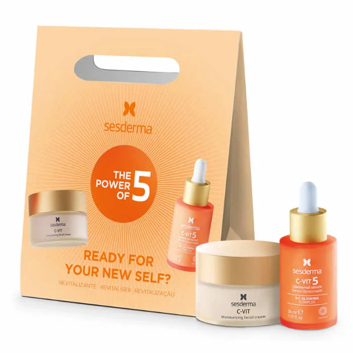 Sesderma C-Vit Cream 50ml + C-Vit Serum 30ml Set 2 Pieces