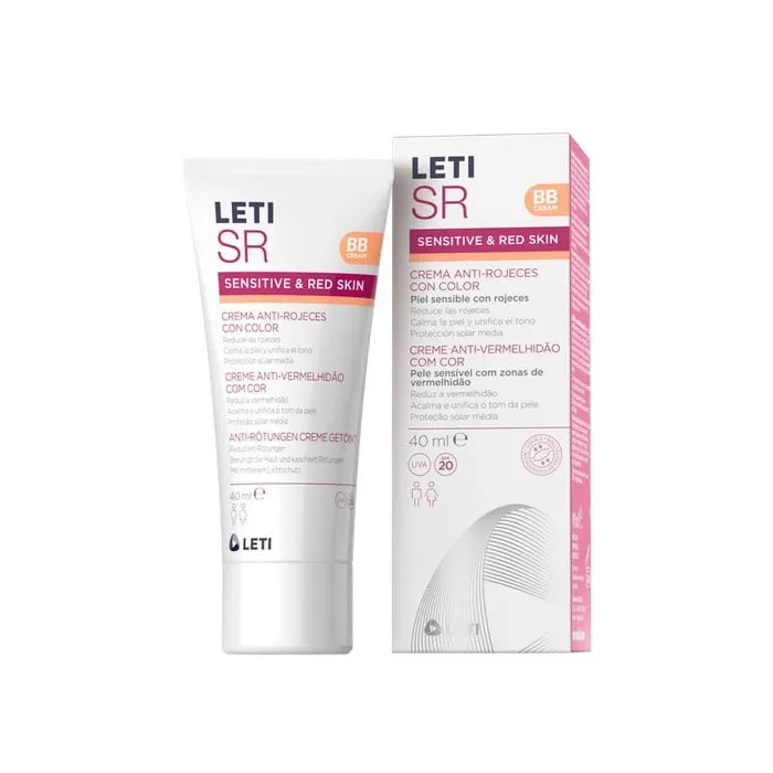 Letisr Anti Redness Tinted Cream Spf20 40ml
