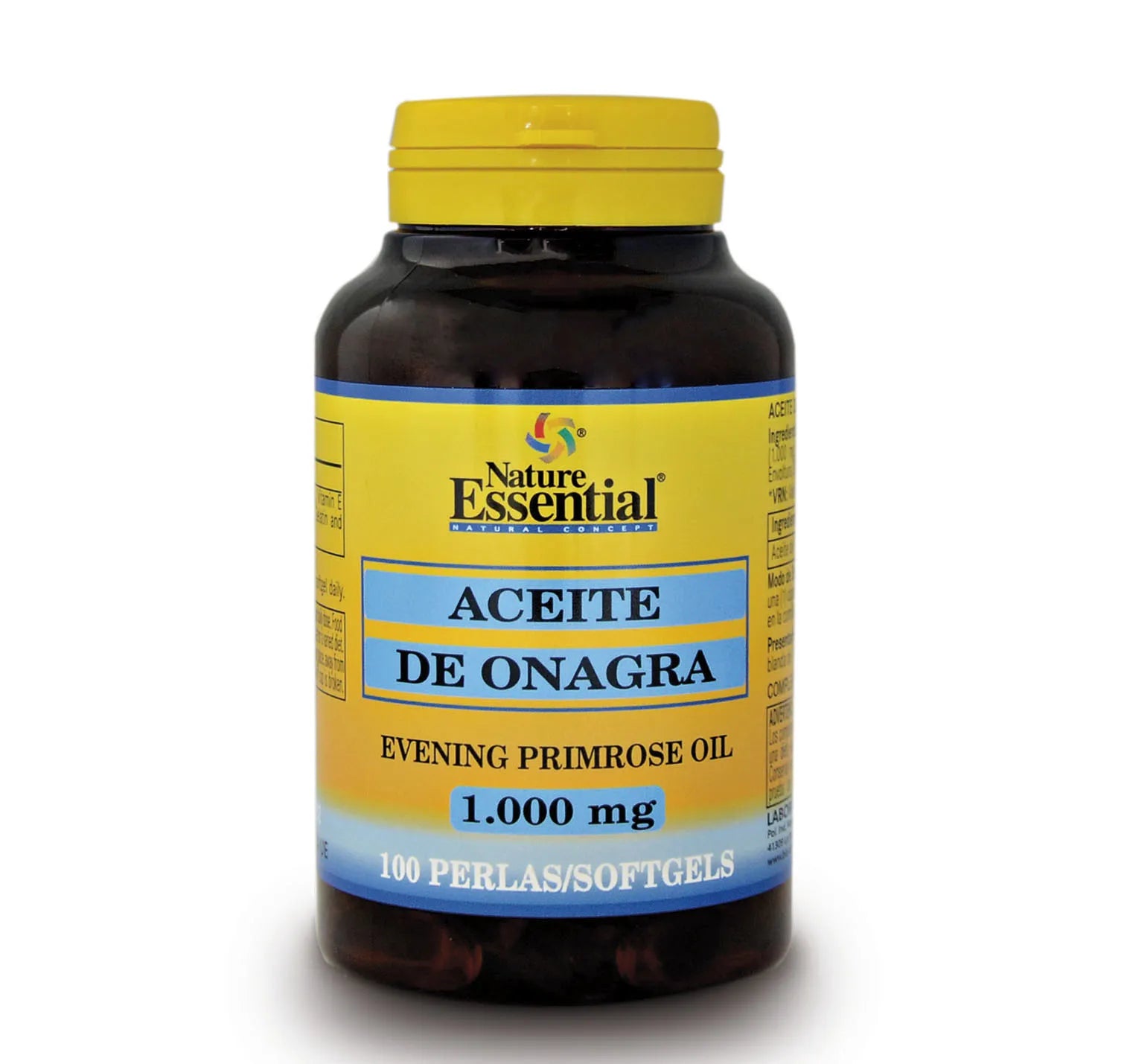 Nature Ess Aceite De Onagra 1000 Mg 100 Perlas