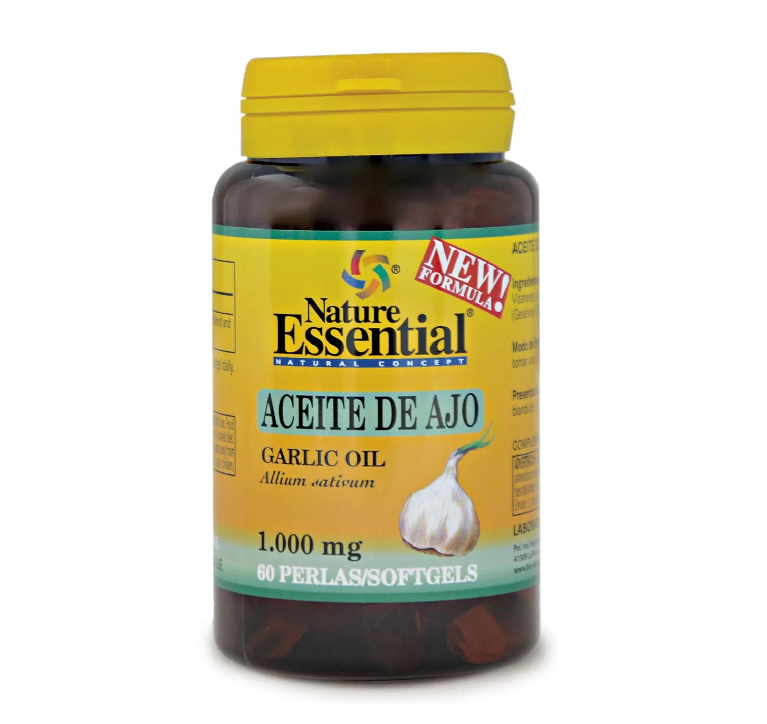 Nature Ess Garlic Oil 1000 Mg 60 Perlas