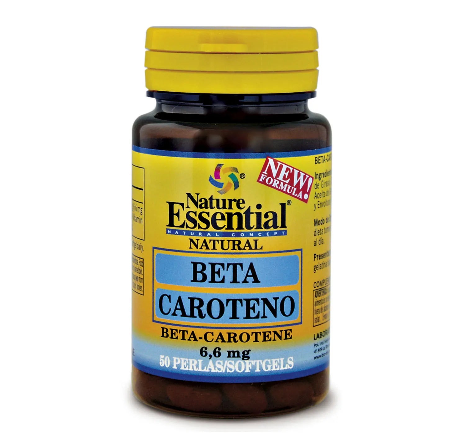 Nature Ess Beta-Caroteno 50 Perlas