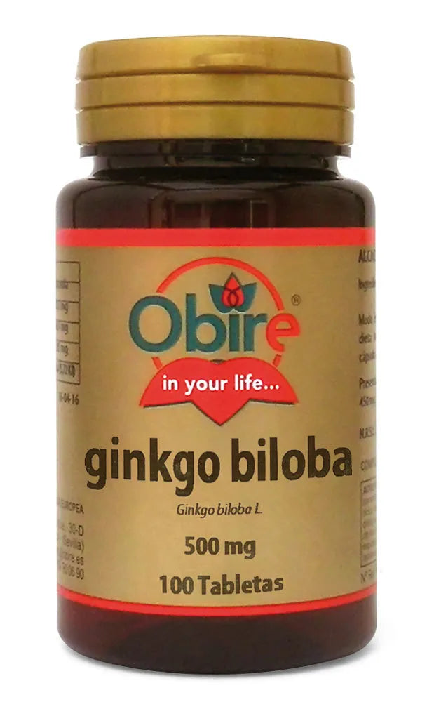 Obire Ginkgo Biloba 500 Mg Ext Seco 100 Comp