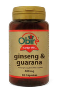 GINSENG + GUARANA 400 mg  90 Caps