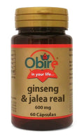 Obire Ginseng Jalea Real 600 Mg 60 Caps
