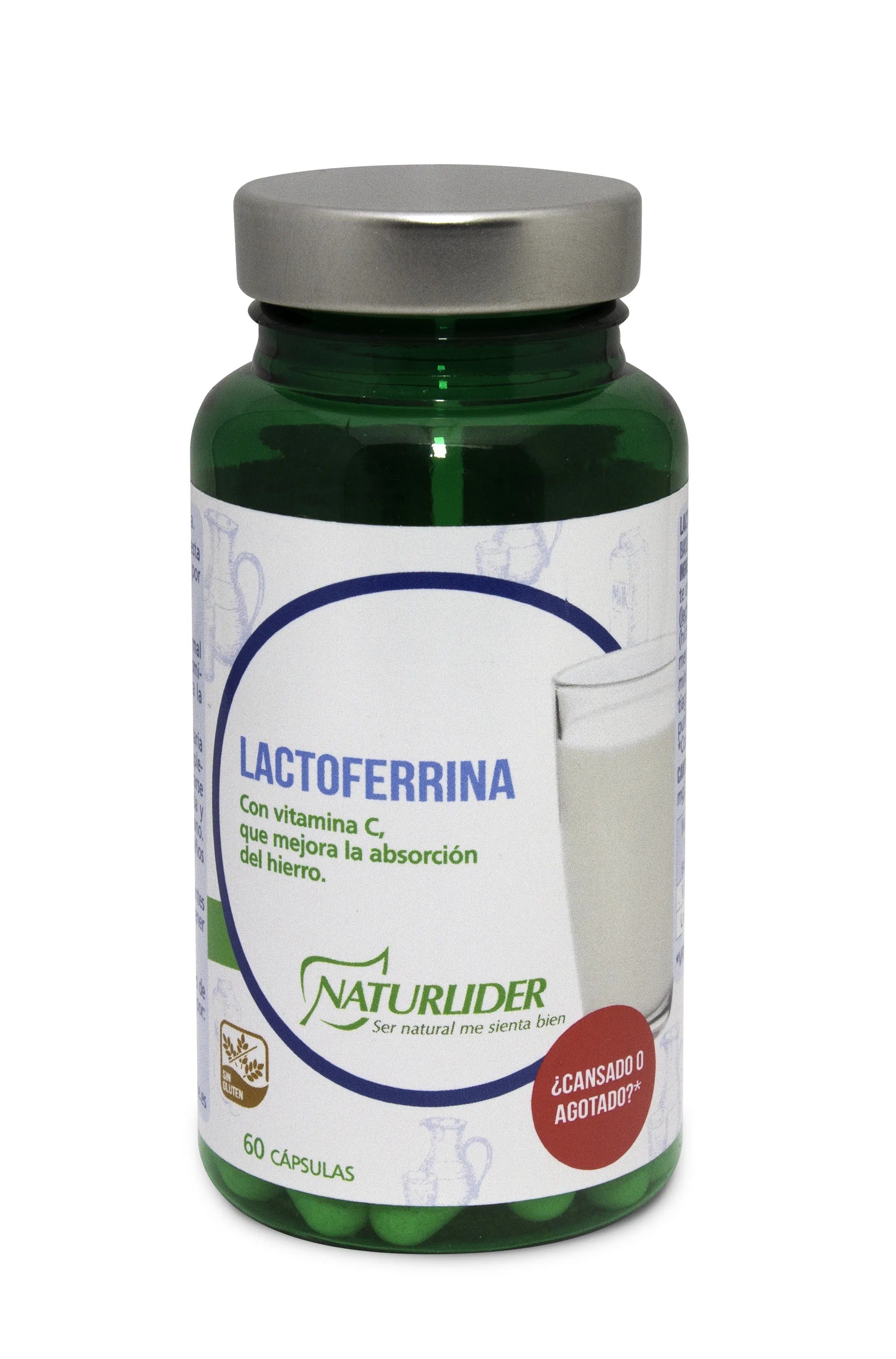 Naturlider Lactoferrina 60 Capsulas De 150 Mg Vegetales