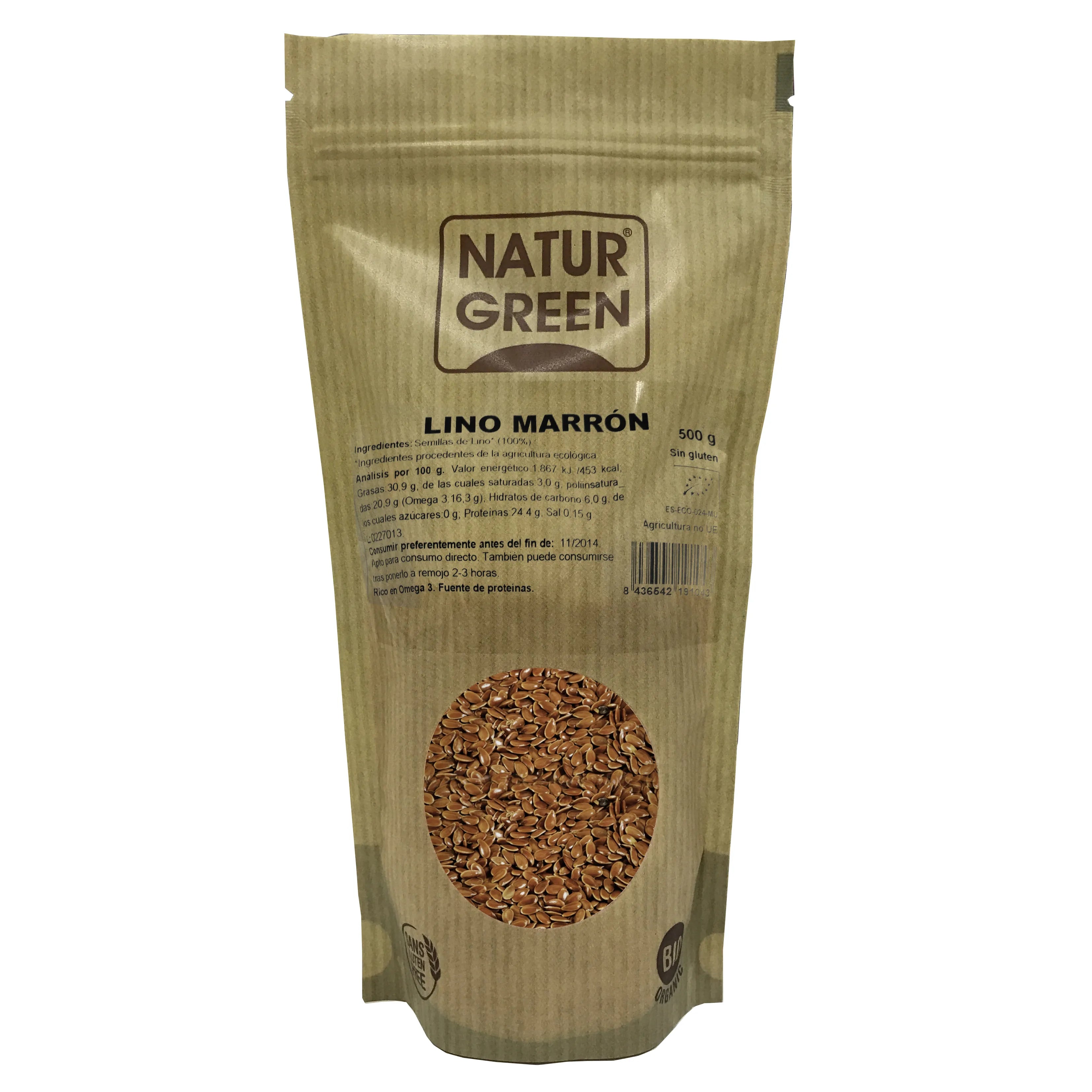 Naturgreen Lino Marron Bio 500g