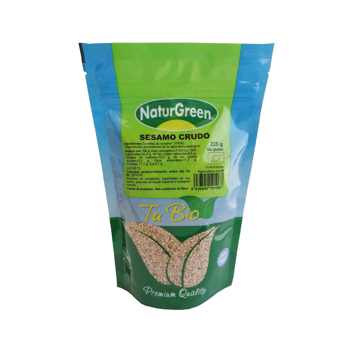 Naturgreen Sesamo Crudo Bio 225g
