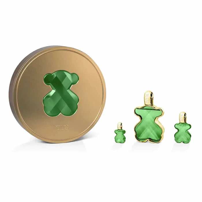 Tous Loveme The Emerald Elixir Parfum Spray 90ml Set 3 Pieces