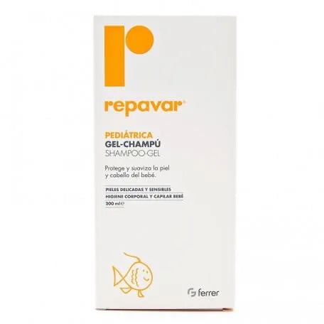 Repavar Pediatric Gel Shampoo 200ml
