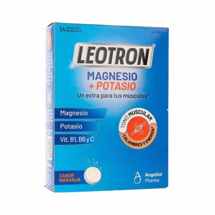 Leotron Magnesium+ Potassium 54 Comprimidos