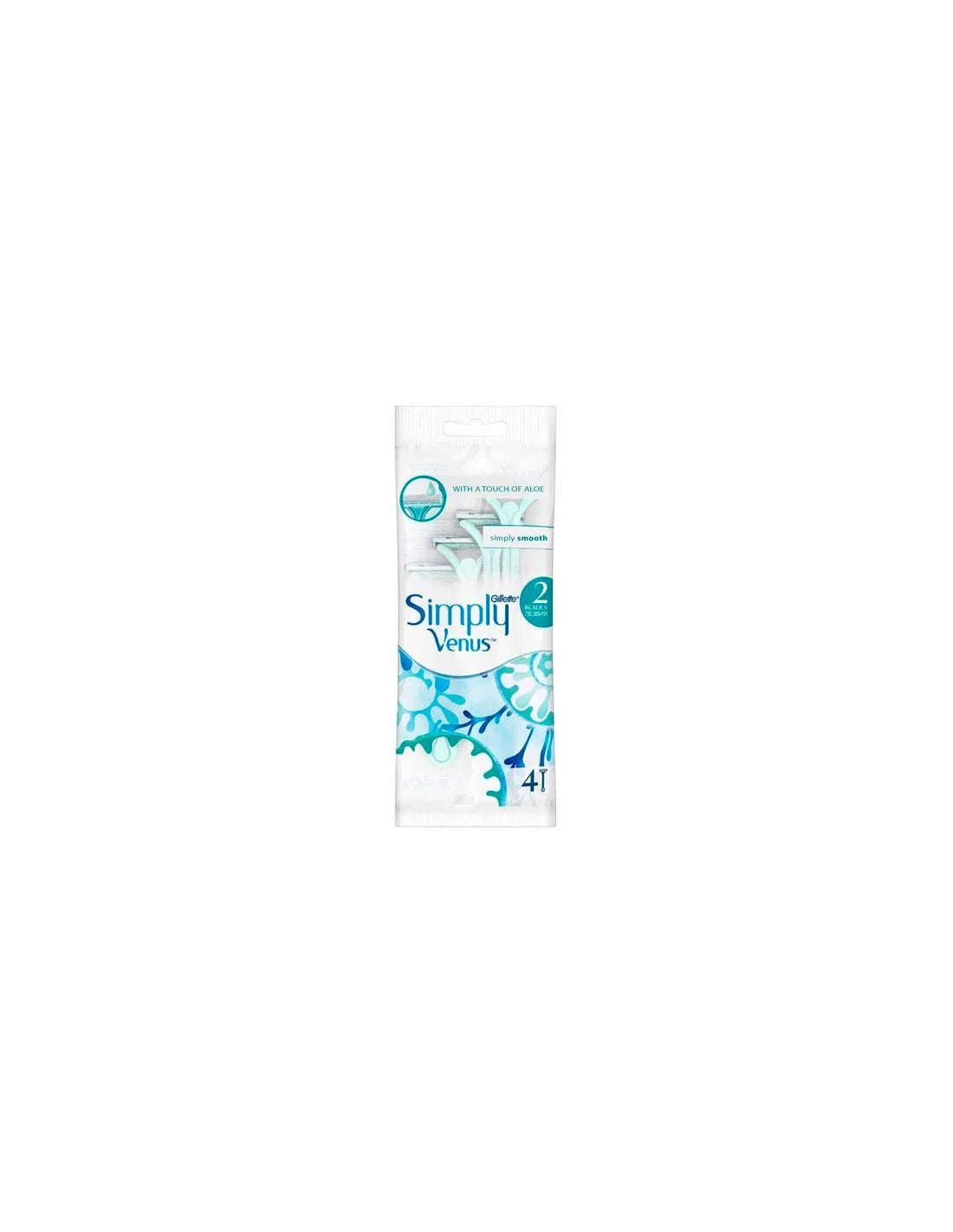 Gillette Venus Simply Maquinilla Des 2 Hojas 4 Unidades