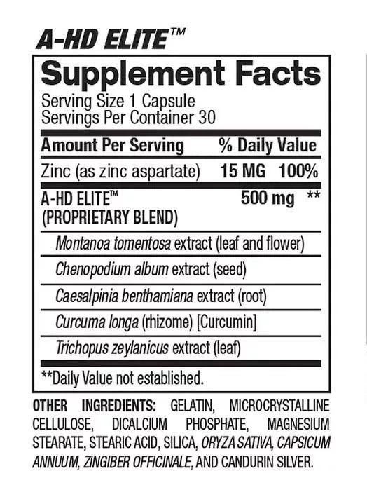 BPI Sports A-HD Elite Standard (30 Capsules)