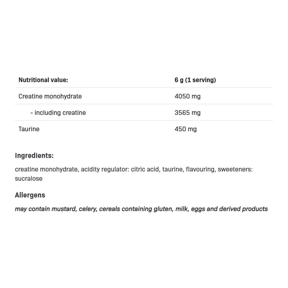 ALLNUTRITION 3-Creatine Malate Muscle Max (250 g, Lemon)