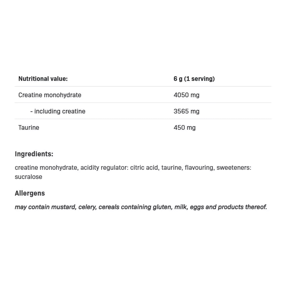 ALLNUTRITION 3-Creatine Malate Muscle Max (500 g, Orange)