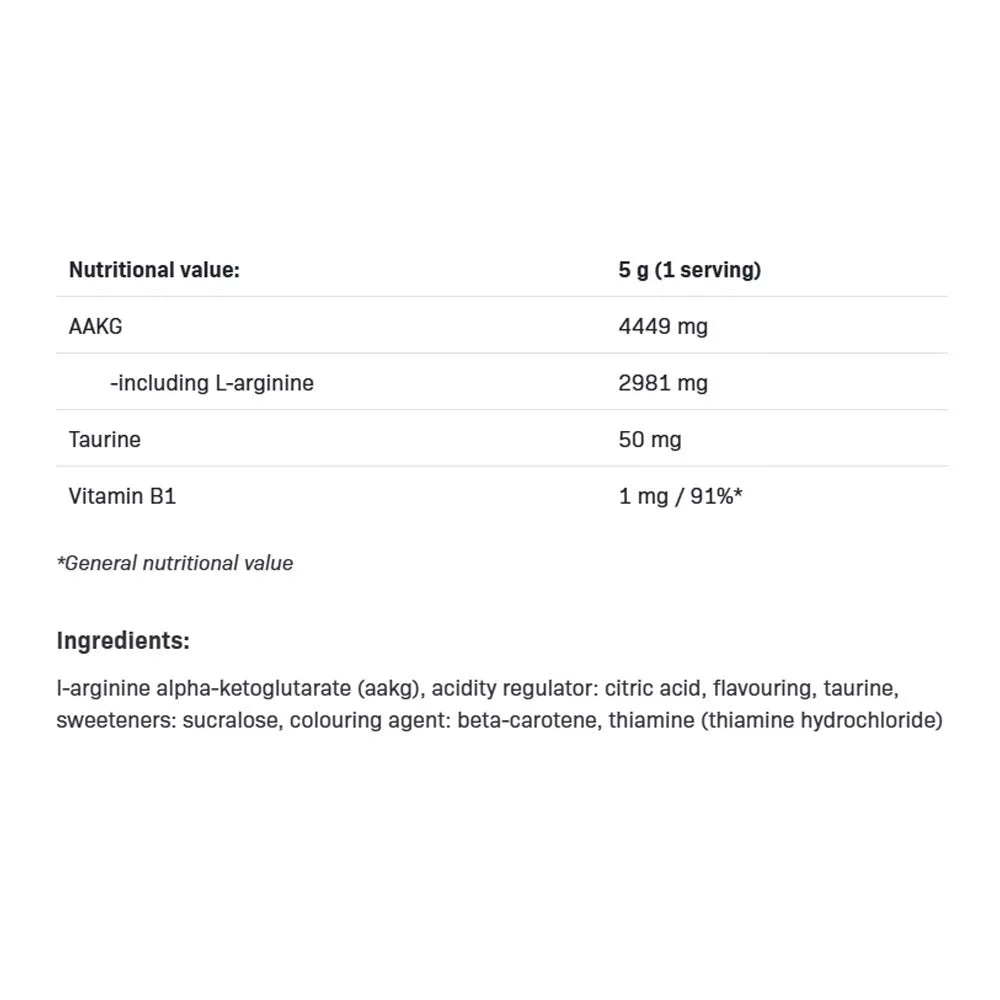 ALLNUTRITION AAKG Muscle Pump (300 g, Lemon)