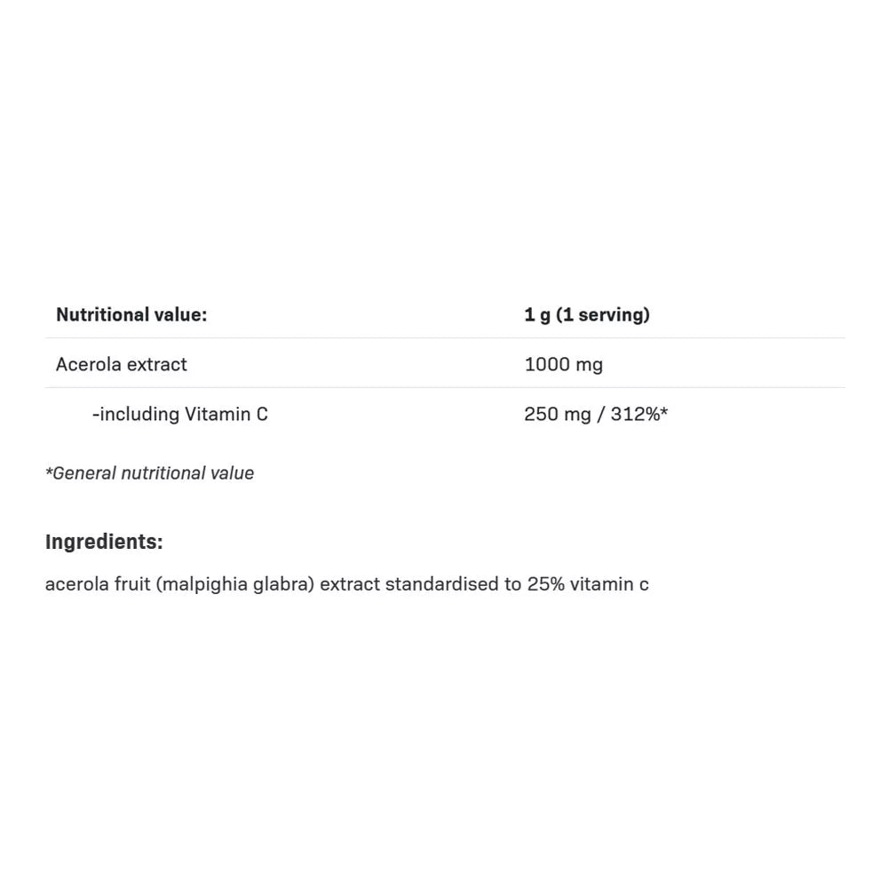 ALLNUTRITION Acerola Forte (100 g)