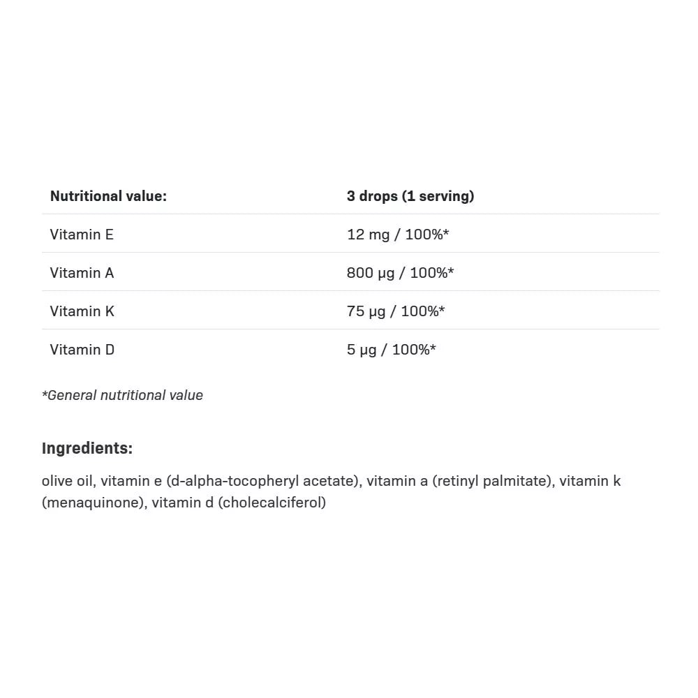 ALLNUTRITION ADEK Drops (30 ml)