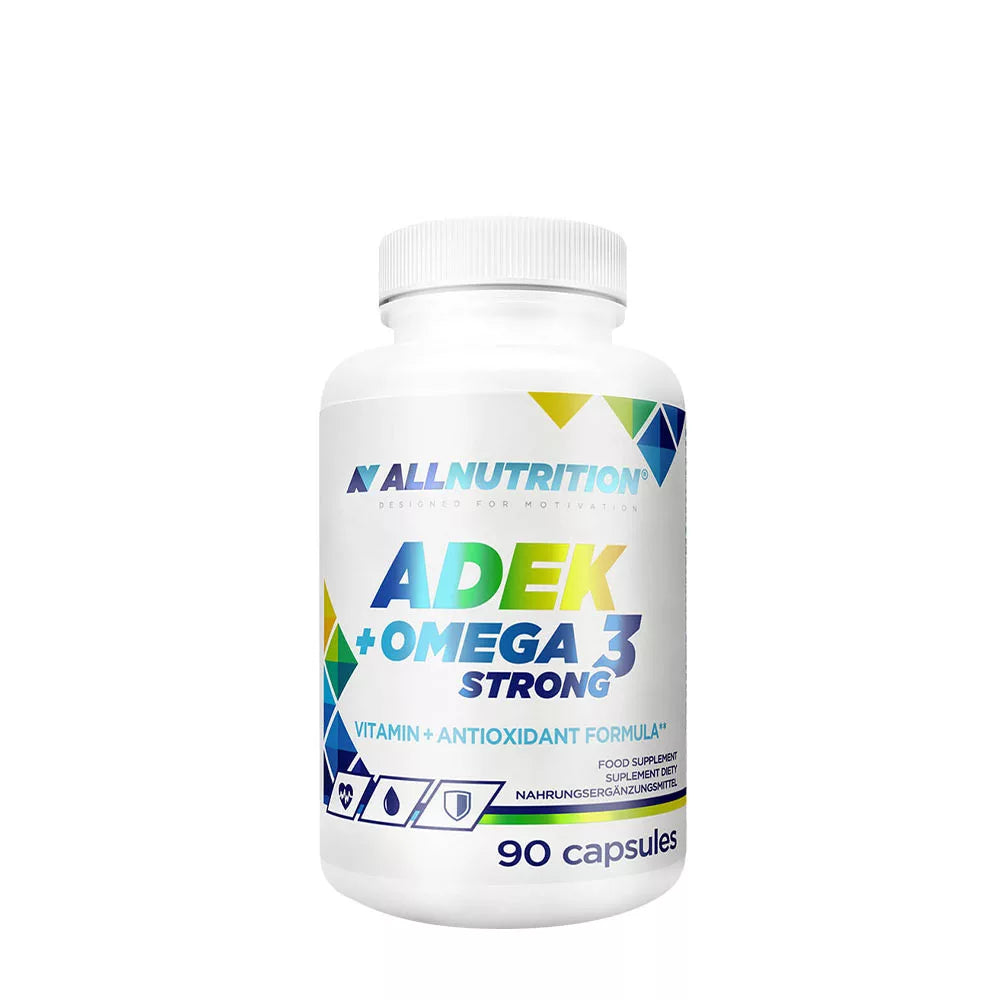 ALLNUTRITION Adek + Omega 3 Strong (90 Capsules)