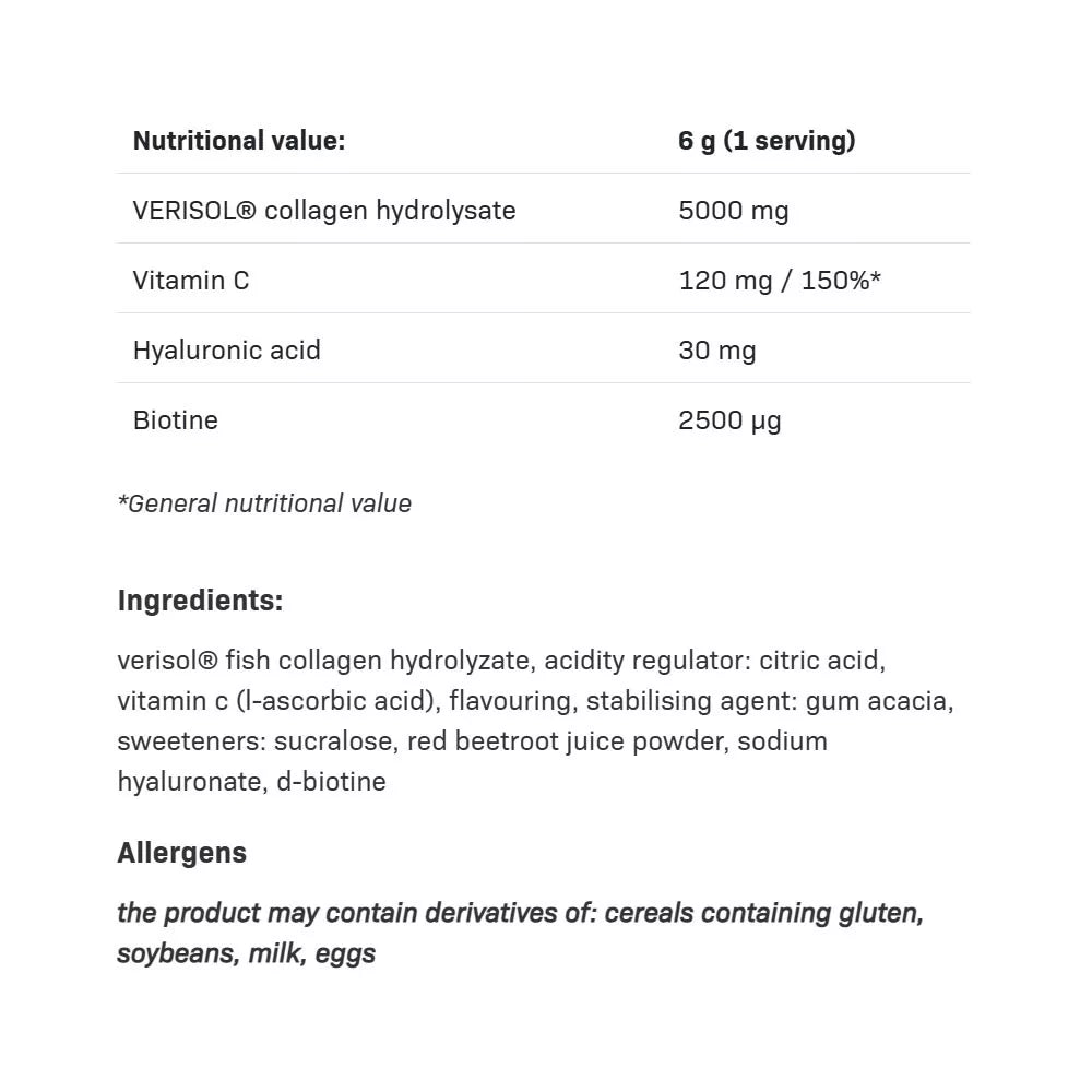 ALLNUTRITION Collarose Fish (150 g, Raspberry - Wild Strawberry)
