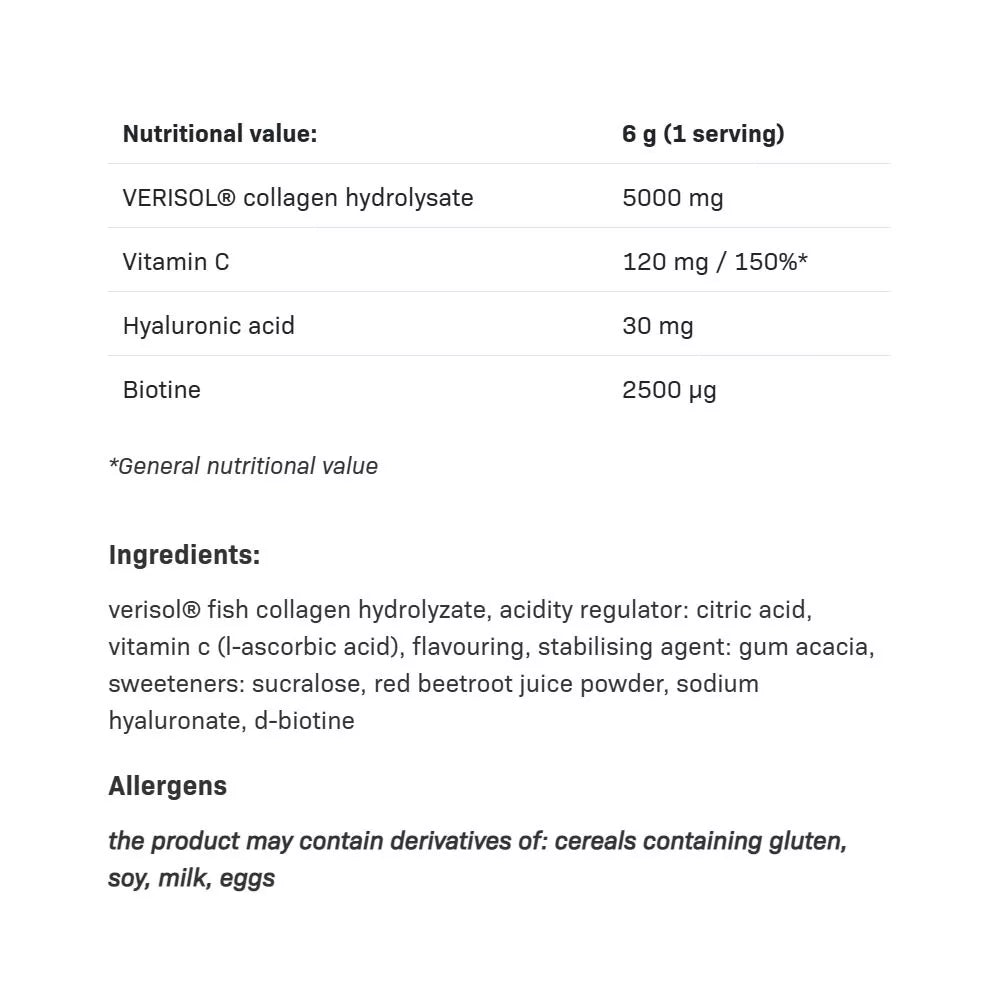 ALLNUTRITION Collarose Fish (300 g, Raspberry - Wild Strawberry)