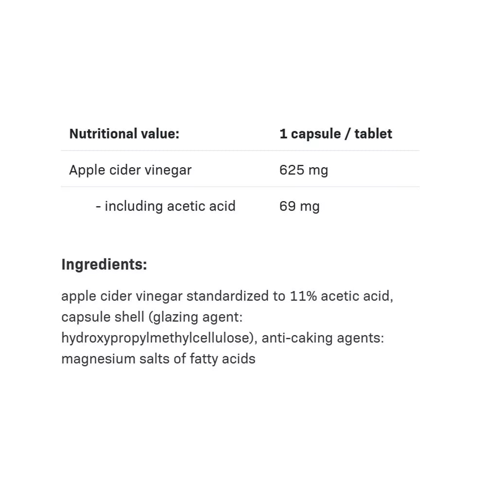 ALLNUTRITION Apple Cider Vinegar (90 Capsules)