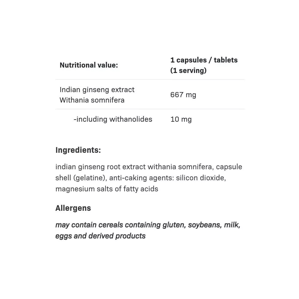 ALLNUTRITION Ashwagandha Forte (90 Capsules)