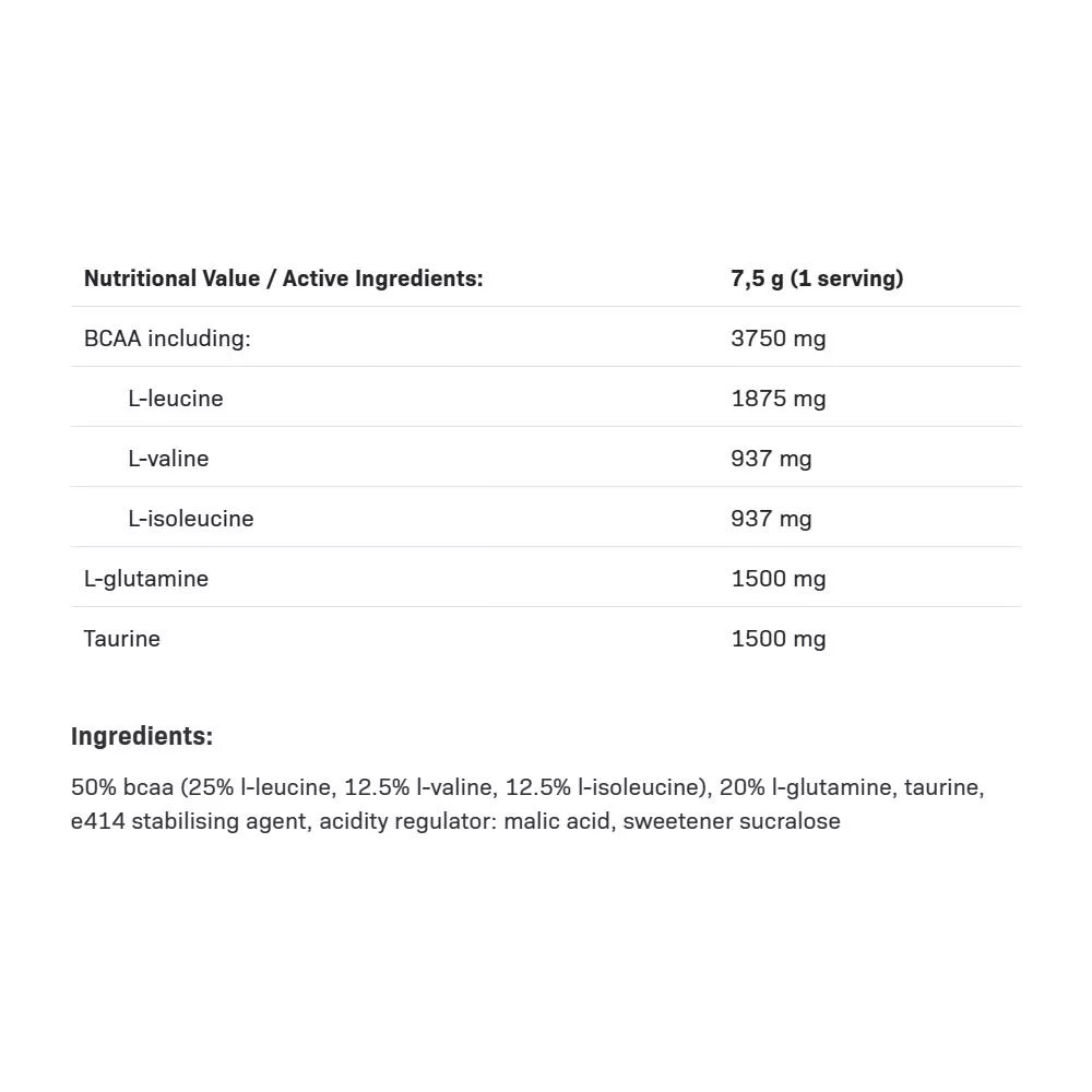 ALLNUTRITION BCAA Max Support (500 g, Orange)
