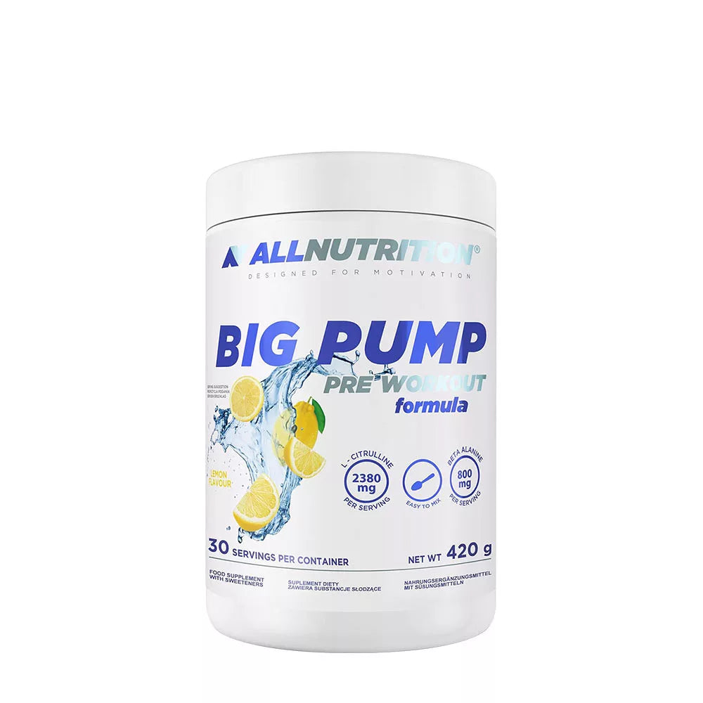 ALLNUTRITION Big Pump Pre-Workout (420 g, Lemon)