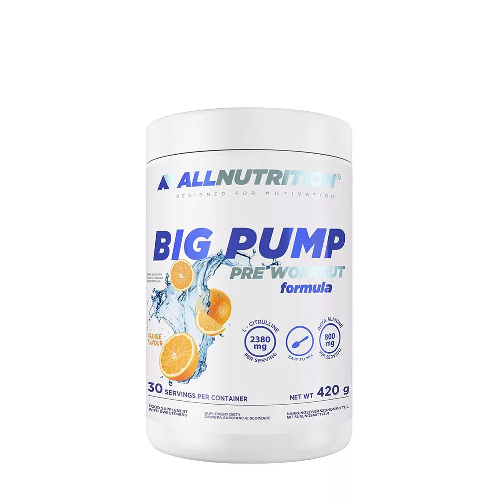 ALLNUTRITION Big Pump Pre-Workout (420 g, Orange)