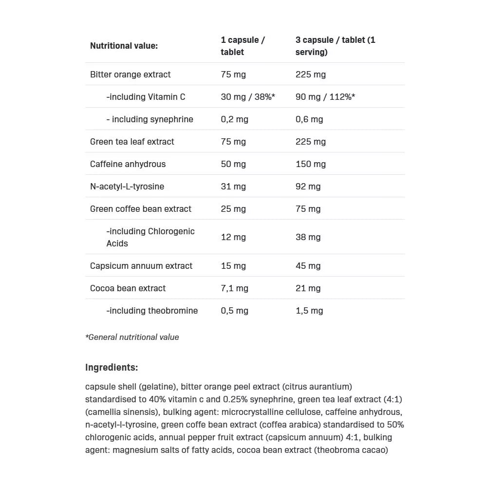 ALLNUTRITION BURN4ALL Extreme (120 Capsules)