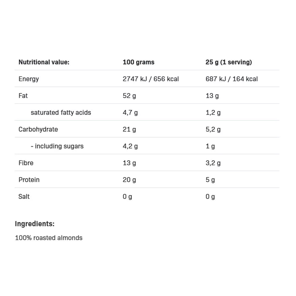 ALLNUTRITION Almond Cream (1000 g, Smooth)