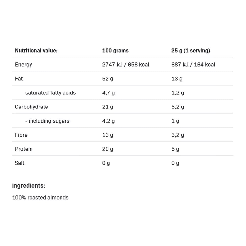ALLNUTRITION Almond Cream (500 g, Smooth)