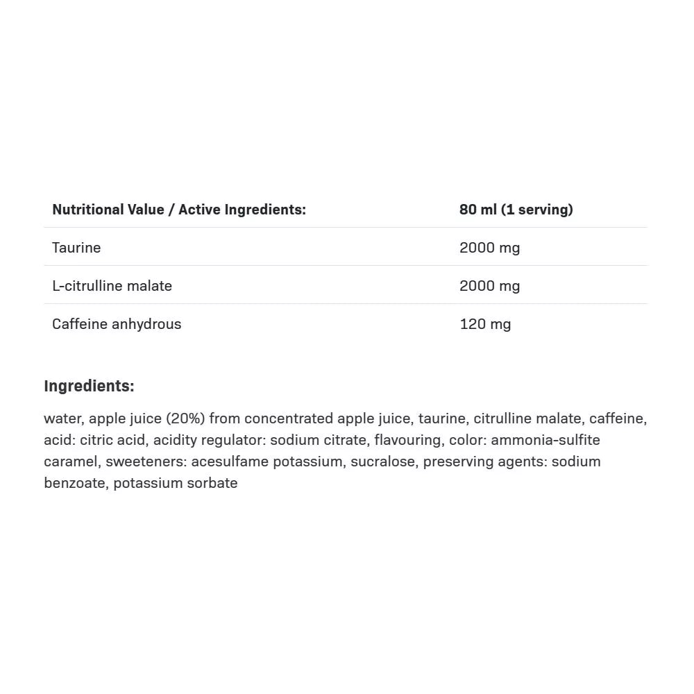 ALLNUTRITION Energy Shock Shot (80 ml)