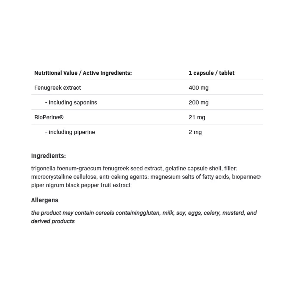ALLNUTRITION Fenugreek (100 Capsules)