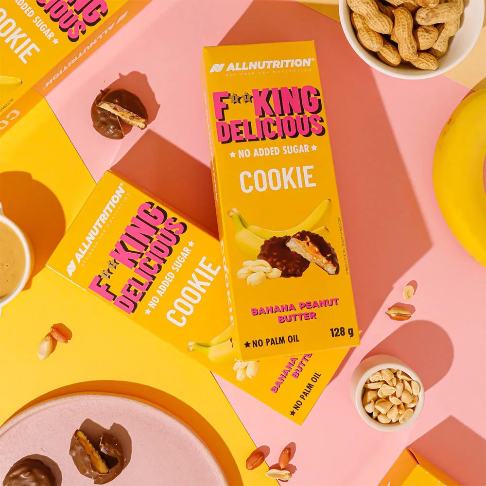 ALLNUTRITION Fitking Cookie Banana Peanut Butter (128 g)