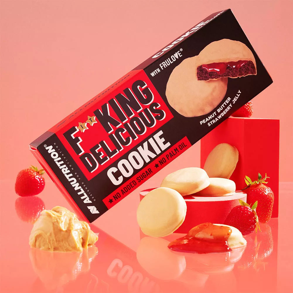 ALLNUTRITION Fitking Cookie Peanut Butter Strawberry Jelly (128 g)