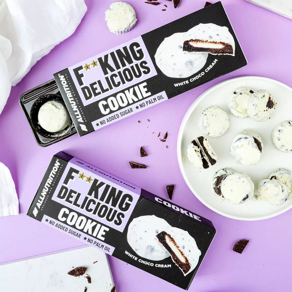 ALLNUTRITION Fitking Cookie White Chocolate Cream (128 g)